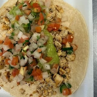 Pollo Asado Taco