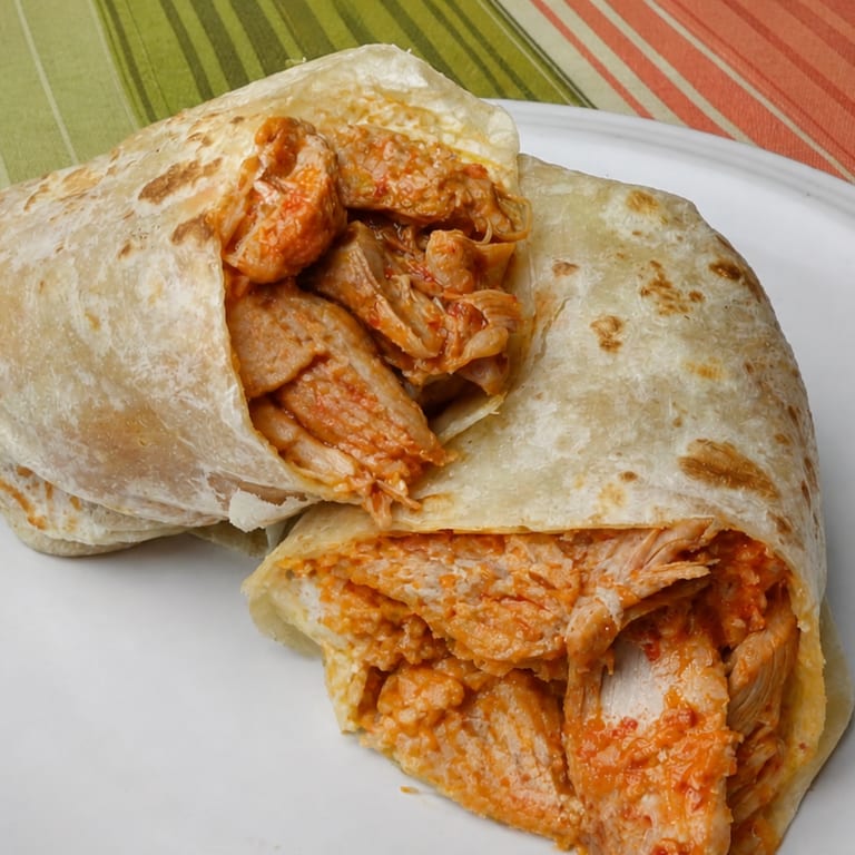 Delicious Chicken Burrito Awaits