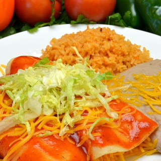 #3 Two Enchiladas Combo