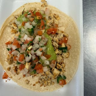 Pollo Asado Taco
