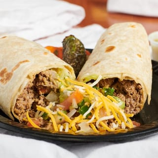 Ground Beef Burrito