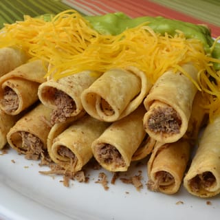 20 Rolled Tacos with Cheese