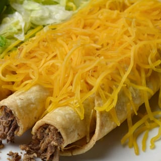 #2 3 Rolled Tacos with Cheese