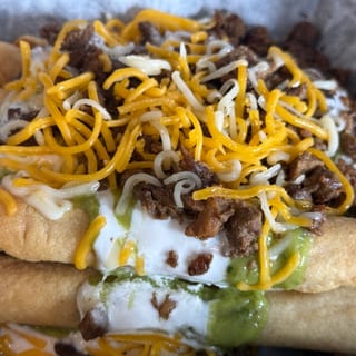 5 Rolled Tacos with Carne Asada