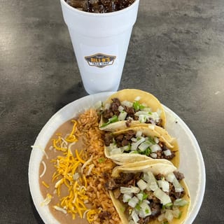 3 STREET TACO COMBO